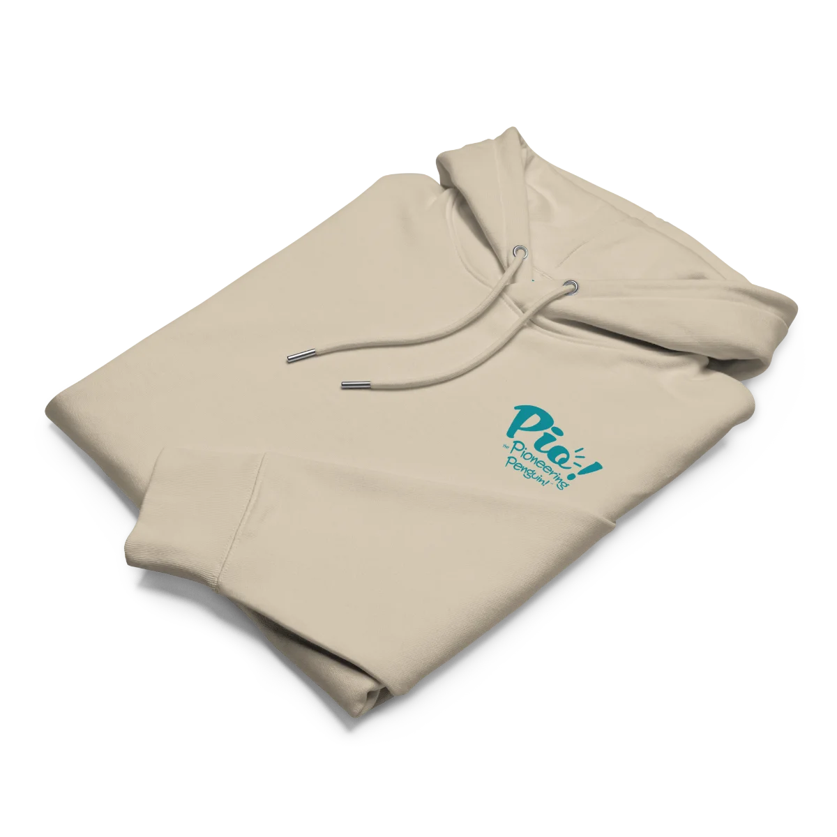 Pio Goes Camping Pouch Unisex Organic Hoodie