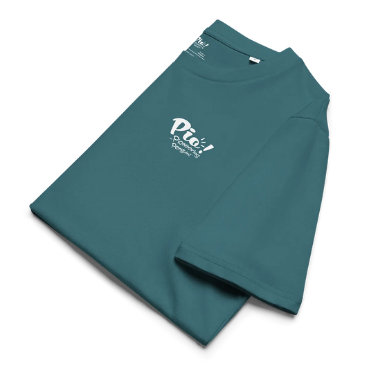 Pio the Pioneering Penguin Logo | Organic T-Shirt - Pio The Pioneering Penguin