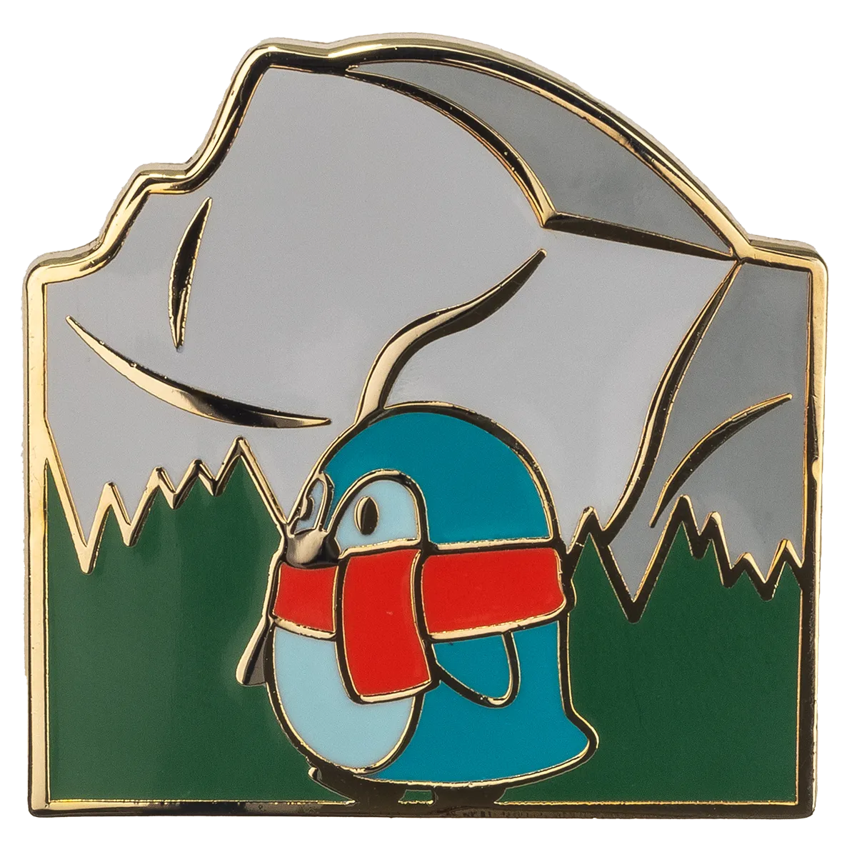 National Park Pin - Pio The Pioneering Penguin