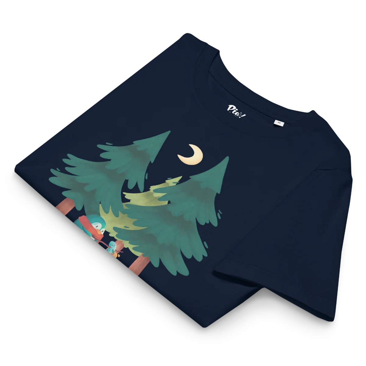Pio Goes Camping Women's Organic T-Shirt