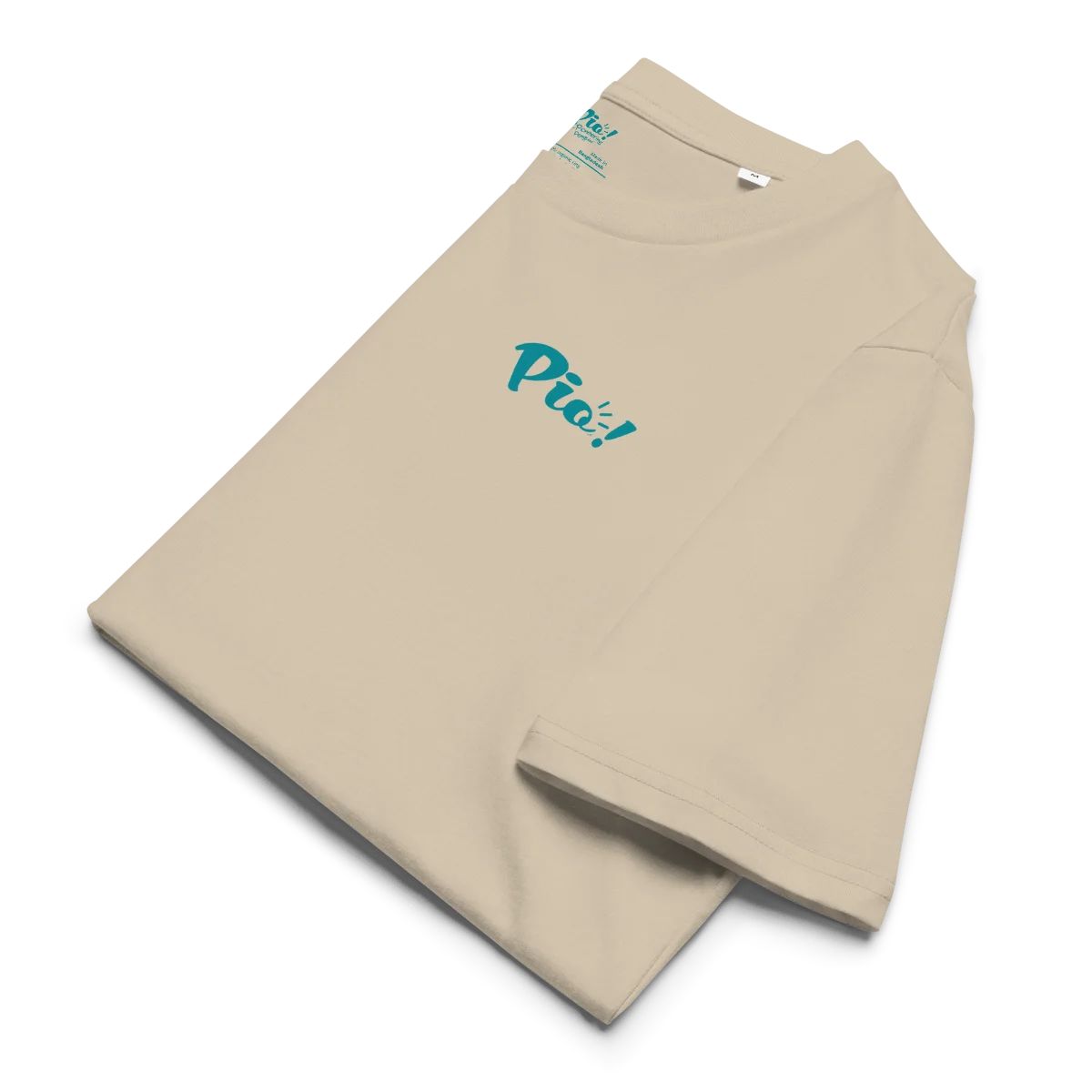 Pio Goes Camping Pouch Unisex Organic T-Shirt