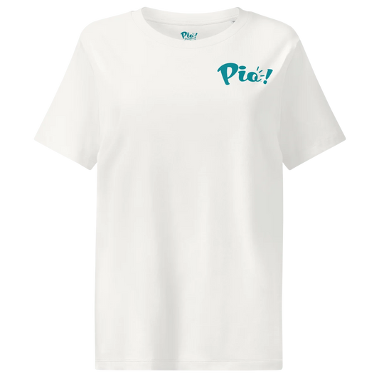 Pio Goes Camping Pouch Women’s Organic T-Shirt